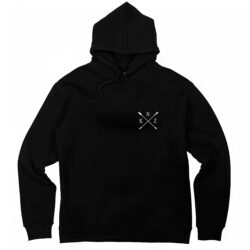 Bluza Hoodie - "K N Z" - Black [PRZEDSPRZEDAŻ]